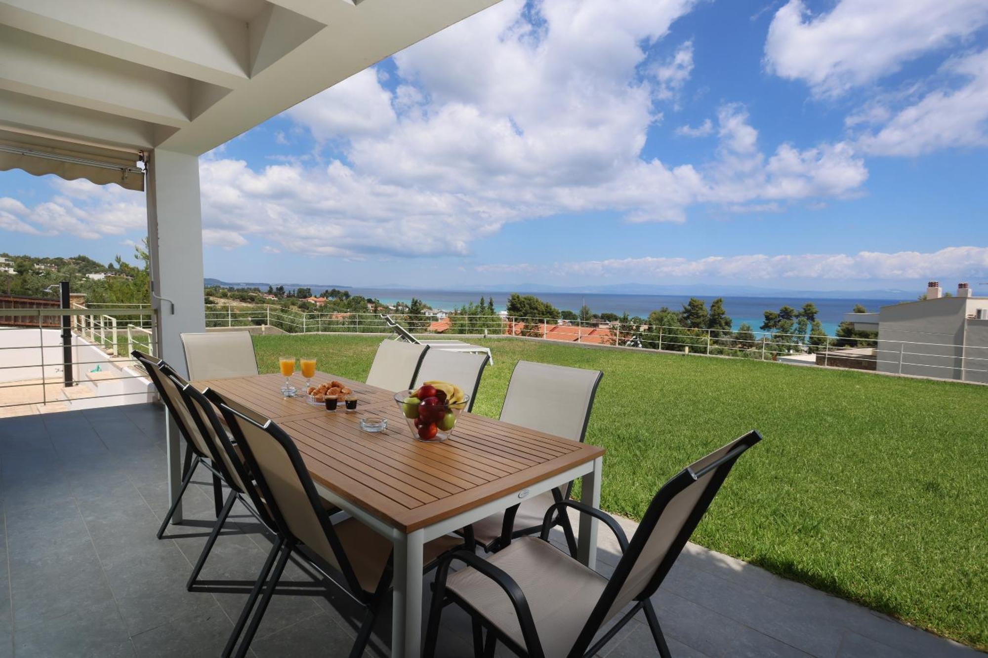 Villa Rossa Hanioti Exterior foto